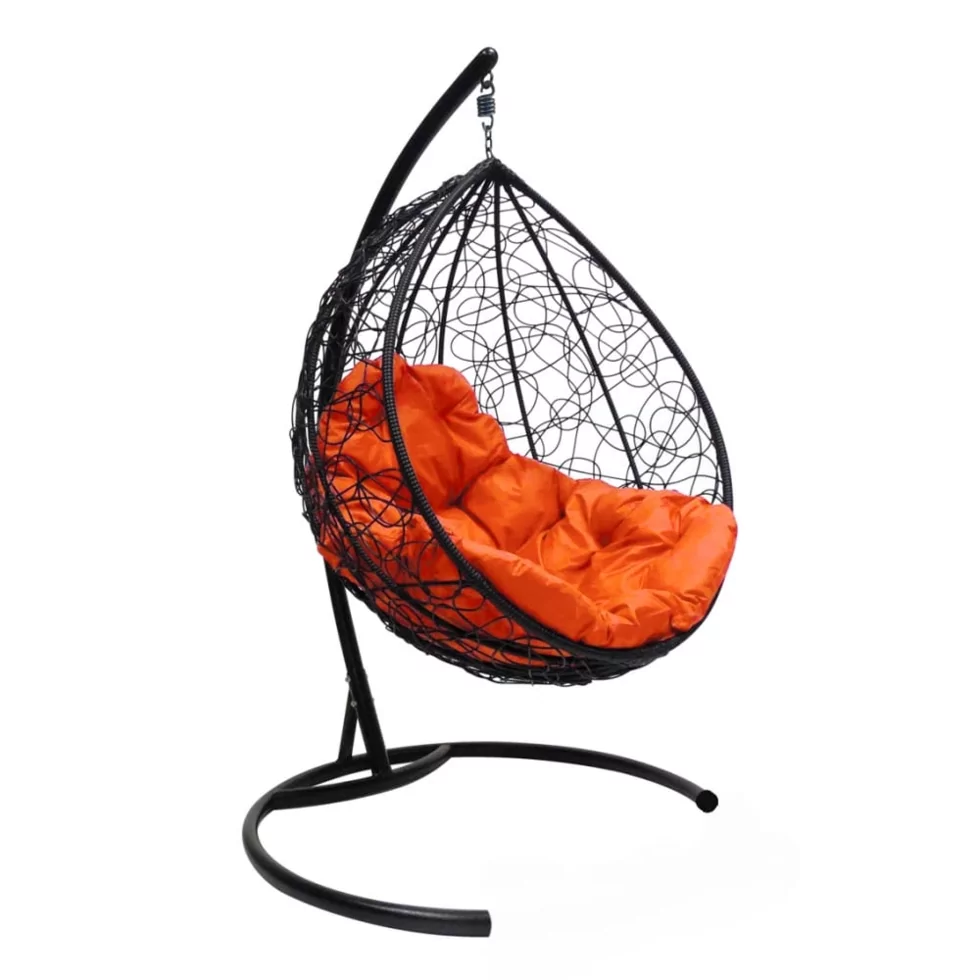 Подвесное кресло кокон черные