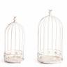 Цветочница Secret de Maison CELL ( mod. PL08-10003 ) металл, 25х52см/20х45см, antique white (Комплект из 4 шт.)