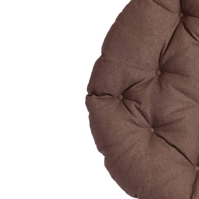 Кресло Клауд Хоум/Cloude Home рогожка/металл, 97х98х90-96см, коричневый, 3м7-147 коричневый рогожка/металл