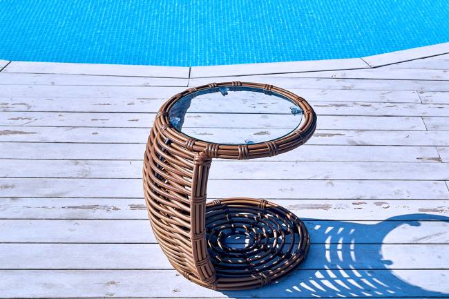 MOKKA MAJORCA боковой столик, цвет капучино MOKKA MAJORCA боковой столик, цвет капучино