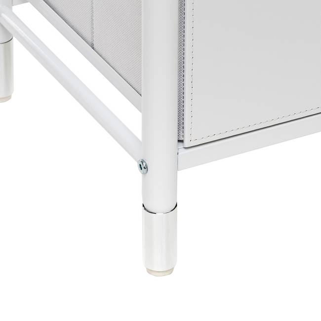 Комод Leset Хайди широкий 5 ящиков Белый Белый Комод Leset Хайди широкий 5 ящиков Белый Белый