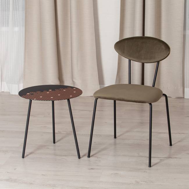 Столик кофейный TETCHAIR металл, 45 х 45 х 45 см, черный с лого черный с лого металл Столик кофейный TETCHAIR металл, 45 х 45 х 45 см, черный с лого черный с лого металл