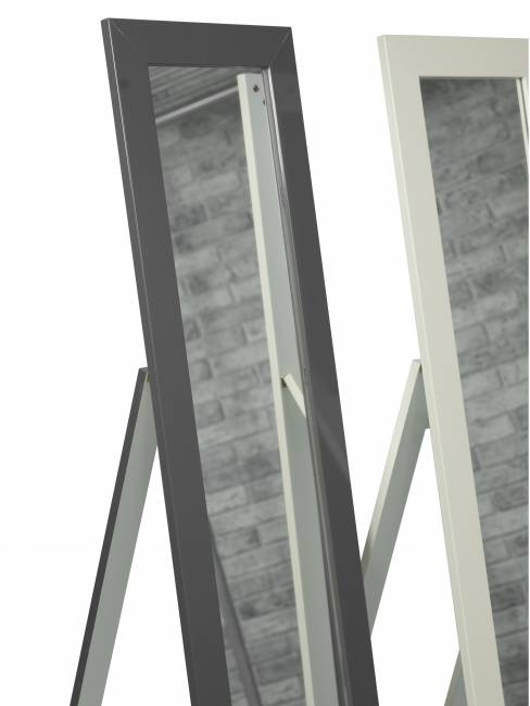 Зеркало напольное BeautyStyle 8 серый графит 138 см х 35 см