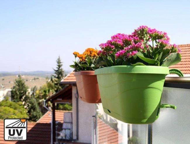 Горшок-цветочница EDEN зеленый Горшок-цветочница EDEN зеленый