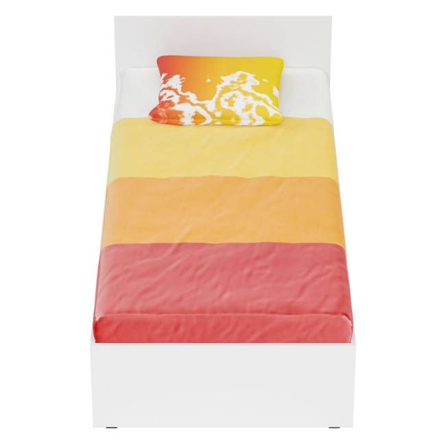 Кровать белая Стандарт 0900 цвет белый Кровать белая Стандарт 0900 цвет белый