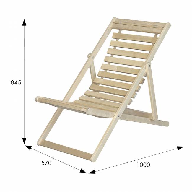 Шезлонг 45