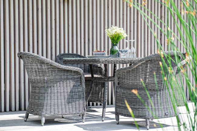 "Равенна" плетеное кресло из искусственного ротанга, цвет графит "Равенна" плетеное кресло из искусственного ротанга, цвет графит