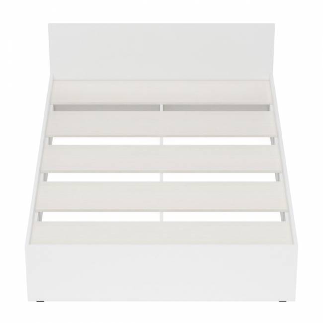 Кровать белая Стандарт 1400 цвет белый