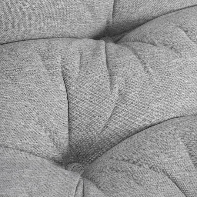 Диван MAMASAN/МАМАСАН 23/02 W /с подушкой/ 169х102х80 см, Pecan (орех), матрац 182х119 см, ткань серо-бежевая 3М 16/2 Pecan (орех)