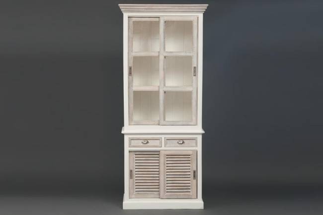 Буфет Secret de Maison Ривьера/Riviera (мод. 304410) массив манго, 210х90х45см, античный белый/белый Antique white/white wash дерево манго Буфет Secret de Maison Ривьера/Riviera (мод. 304410) массив манго, 210х90х45см, античный белый/белый Antique white/white wash дерево манго