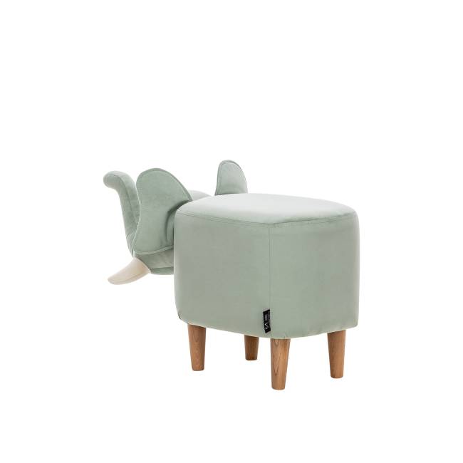 Пуф Leset Slon COMBI V14 бирюзовый, компаньон V01 белый Бук Пуф Leset Slon COMBI V14 бирюзовый, компаньон V01 белый Бук