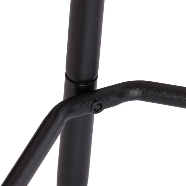 Барный стул  Bari/Бари экокожа , черный, 45х56х110 см черный экокожа