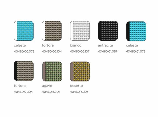 Ремкомплект к лежаку Ricambio Atlantico черный, тортора