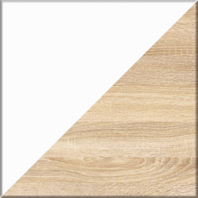 Письменный стол 1200 с комодом-тумбой МК-1200-3 Мори цвет дуб сонома/белый Письменный стол 1200 с комодом-тумбой МК-1200-3 Мори цвет дуб сонома/белый