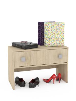 Тумба для обуви с одним выдвижным ящиком Глория 2 цвет дуб сонома