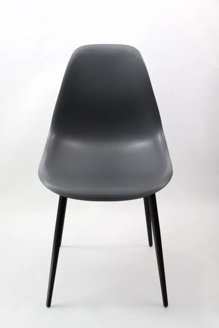 Стул Туссе чёрный /серый