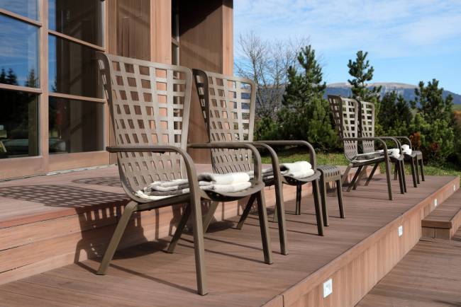 Табурет пластиковый Poggio тортора 490х415х440 мм