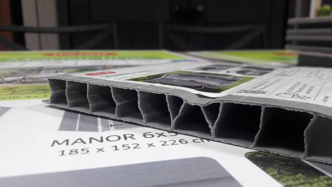 Сарай "Манор 4х3" (размеры 117 х 94 см) Сарай "Манор 4х3" (размеры 117 х 94 см)