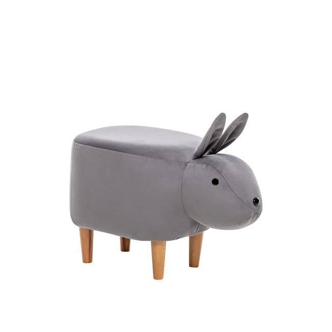 Пуф Leset Зайчик V32 серый Бук