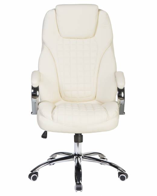 Офисное кресло для руководителей DOBRIN CHESTER, кремовый
