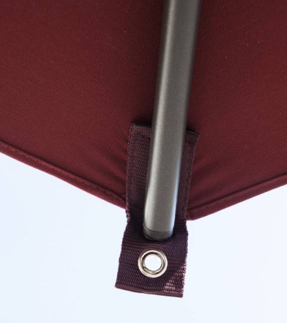 Зонт профессиональный 3х4 м Napoli Standard антрацит 3000х4000 мм