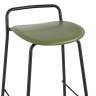 Стул барный Mantis экокожа зеленый