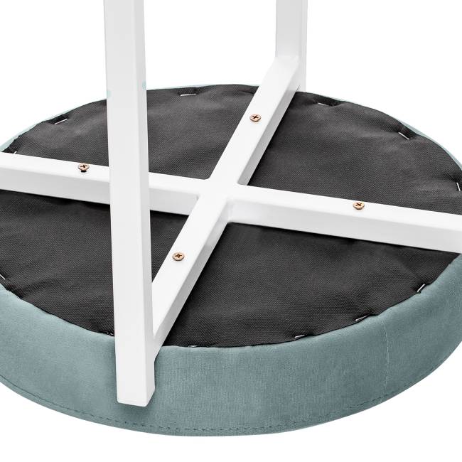 Табурет Leset Авис профиль Ultra Mint Белый Табурет Leset Авис профиль Ultra Mint Белый