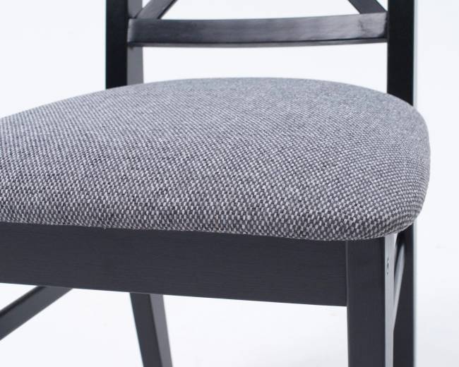 Стул Ингольф ПМ чёрный/графит