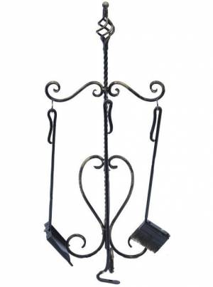 Кованый набор для камина
