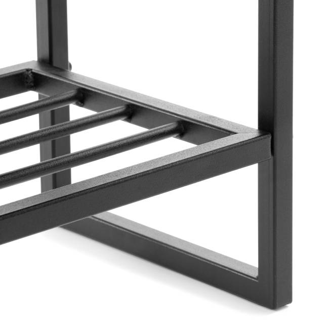 Банкетка-обувница Charli Lux/Чарли Люкс велюр/букле, VT shape wood rose какао велюр/букле