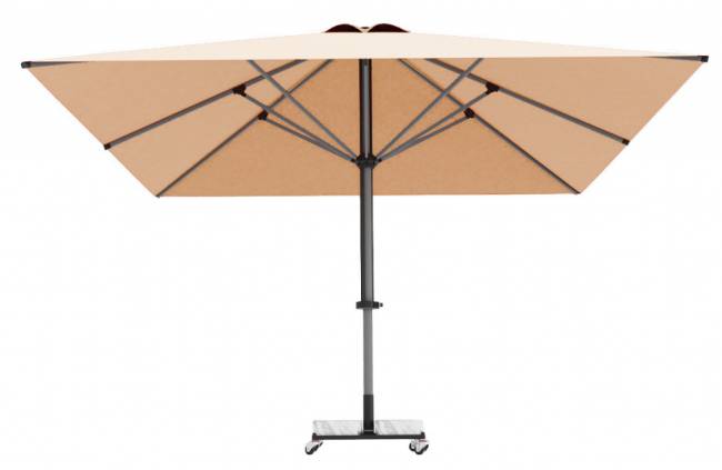 Зонт профессиональный 3х3 м Lux Telescopic Manuel бежевый 3000х3000 мм Зонт профессиональный 3х3 м Lux Telescopic Manuel бежевый 3000х3000 мм