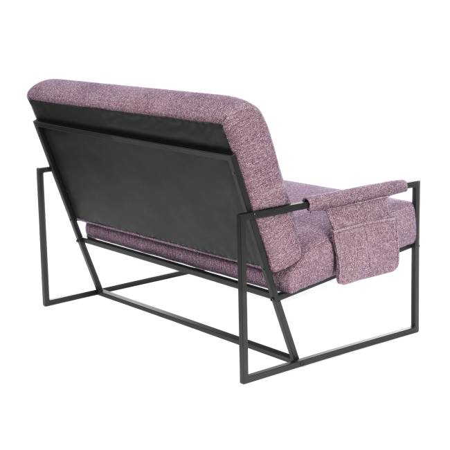 Диван Charli LUX/Чарли Люкс велюр/букле, VT shape wood rose VT shape wood rose велюр/букле