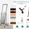 Зеркало напольное BeautyStyle 27 белый 135 см х 42,5 см Зеркало напольное BeautyStyle 27 белый 135 см х 42,5 см
