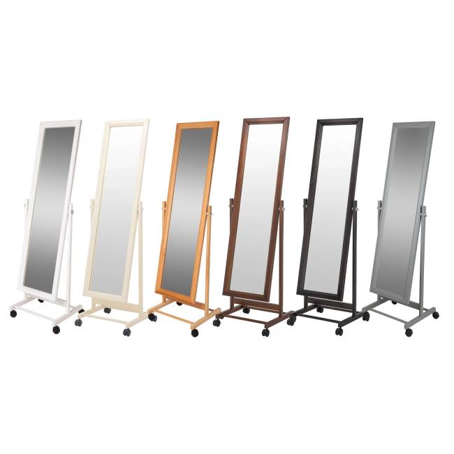 Зеркало напольное BeautyStyle 27 белый 135 см х 42,5 см Зеркало напольное BeautyStyle 27 белый 135 см х 42,5 см