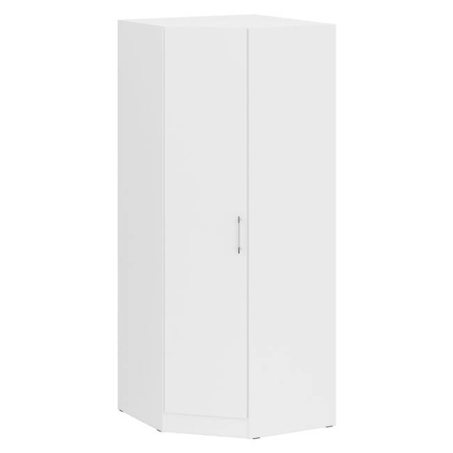 Кровать белая односпальная 1200 с угловым шкафом Стандарт цвет белый Кровать белая односпальная 1200 с угловым шкафом Стандарт цвет белый