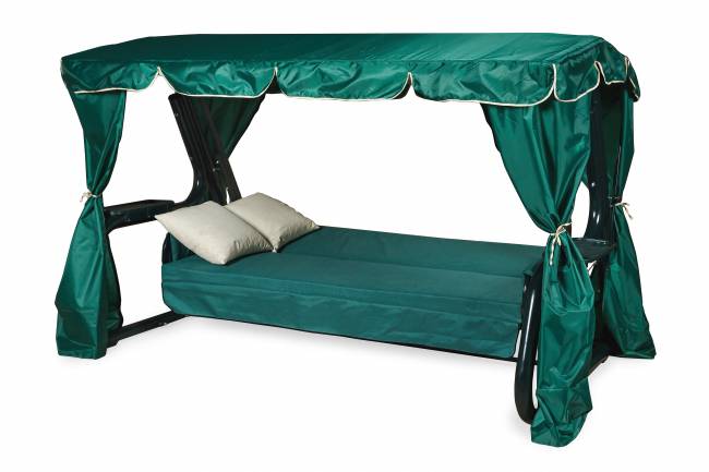Садовые качели Нирвана 76 PREMIUM зеленый