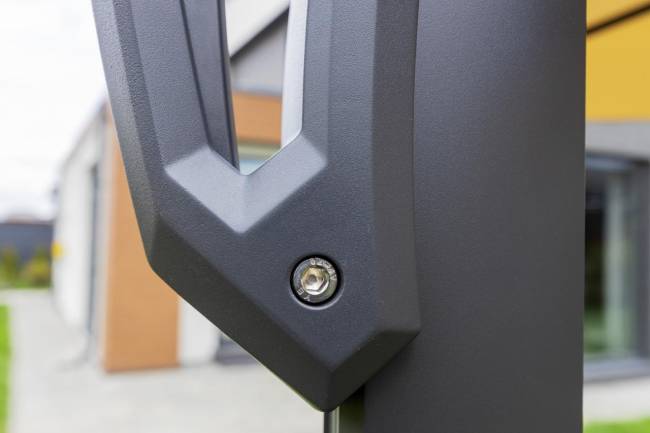 Зонт SKY BLACK квадратный в комплекте с утяжелителями