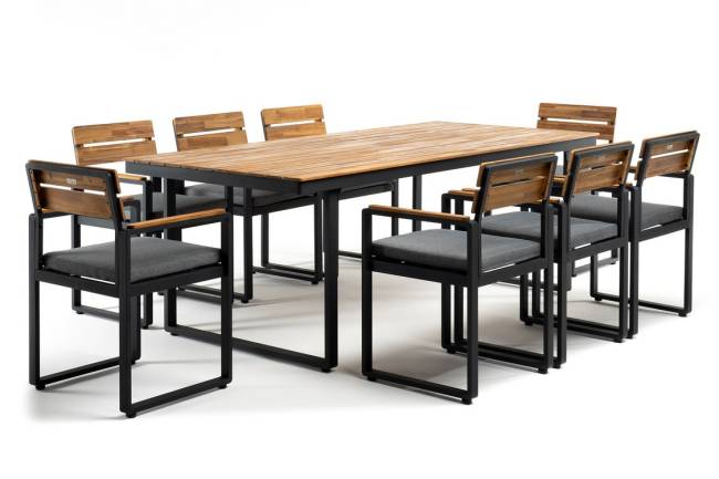 Обеденная группа из алюминия ТОПА XL