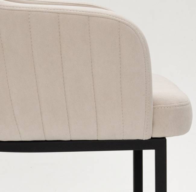 Стул Amely ivory / Black Стул Amely ivory / Black