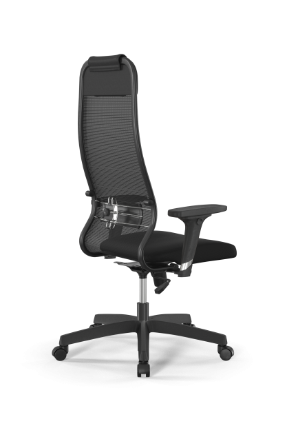 Кресло Sit 10 B1-111D - X2+UMF(X1) /Ub00/Wh00/D02P(M09.B02.G15.W01), черный