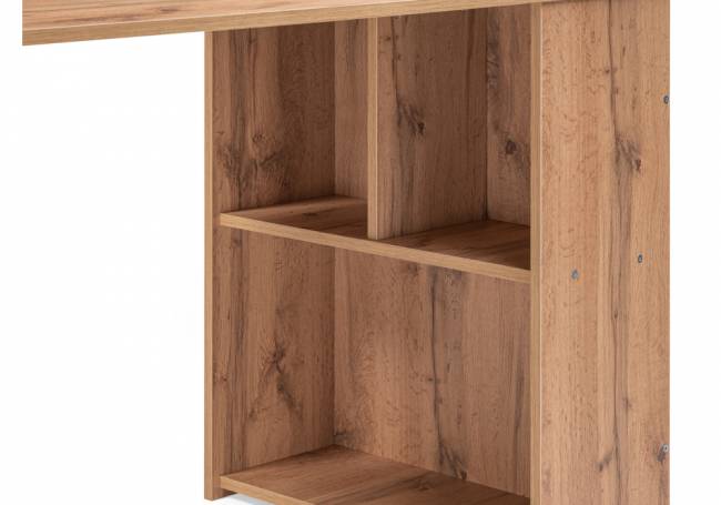 Битти Лофт 116х60х75 дуб вотан / черный матовый