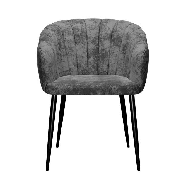 Стул DikLine 442 поворотный, M14 серый, ножки черные Стул DikLine 442 поворотный, M14 серый, ножки черные