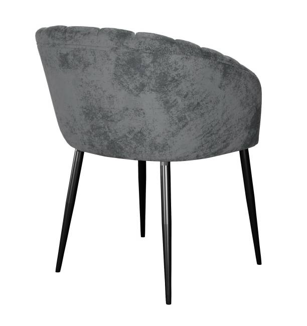 Стул DikLine 442 поворотный, M14 серый, ножки черные Стул DikLine 442 поворотный, M14 серый, ножки черные