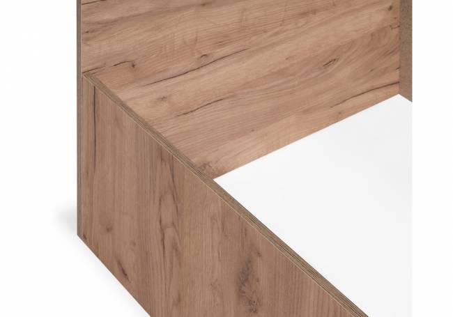 Taika 160х200 дуб золотой / камень темный