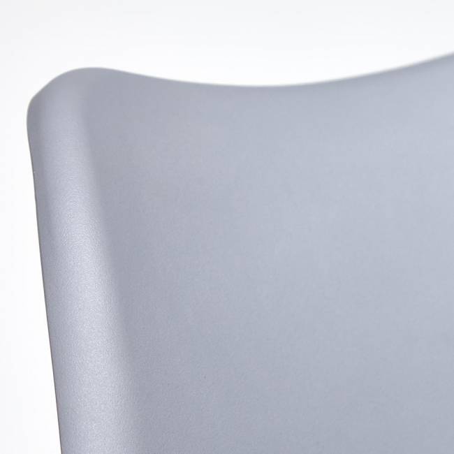 Стул TULIP (mod. 73) дерево/пластик/ПУ, 48.5*52.5*83cм, серый (Комплект из 4 шт.)