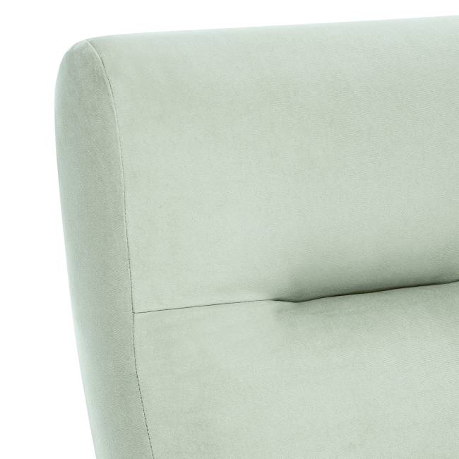 Кресло-маятник Leset Дэми Слоновая кость V14 бирюзовый Кресло-маятник Leset Дэми Слоновая кость V14 бирюзовый